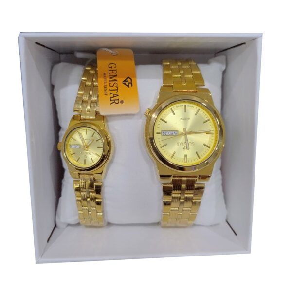 GEMSTAR 9843 COUPLE WATCHES